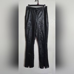 Abercrombie & Fitch Faux Leather Curve Love pants